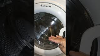 How to operate the ariston washing machine wash time [upl. by Farnsworth]