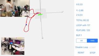 Open Source VINSMobile Monocular VisualInertial State Estimator on Mobile Phones [upl. by Amoakuh967]