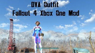 Fallout 4 DVA Outfit Xbox One Mod CBBE Outfit Mod XB1 [upl. by Ramsey]