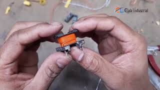 How to make high frequency Transformer IGBT gate switching Transformer [upl. by Arednaxela]