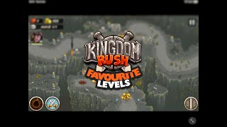 Kingdom Rush Favourite Levels DARKLIGHT DEPTHS Iron Veteran [upl. by Michail]