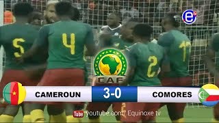 CAMEROUN vs COMORES Temps forts et buts Eliminatoires CAN 2019 [upl. by Nuahsak930]