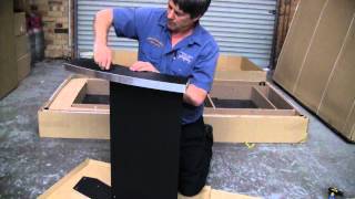 How to assemble a 7 foot MDF Pool Snooker table [upl. by Laubin]