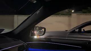 2018 M550I vs 2021 M550I Roll Race [upl. by Acirrehs518]