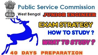 WBPSC JE  EXAM STRATEGY  PREPARATION TIPS  ELECTRICAL ENGINEER [upl. by Maurita223]