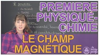 Le champ magnétique  PhysiqueChimie 1ère S  Les Bons Profs [upl. by Lakym]