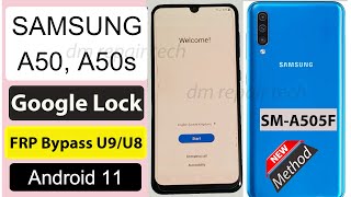 SAMSUNG A50 FRP Bypass U9 Android 11 Smart Switch Not Working  Samsung A50 Google Account Bypass [upl. by Gnilrets631]