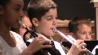 Cattaraugus County allcounty Band  Derek Ossont conducting  Emily Ossont trumpet [upl. by Ammamaria]