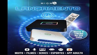 Review Completa do Receptor Hightv UP 4K Ultra HD WiFi [upl. by Ahrat]