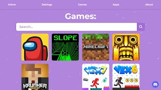 NEW Working unblocked game websites for school 2023 [upl. by Uok320]