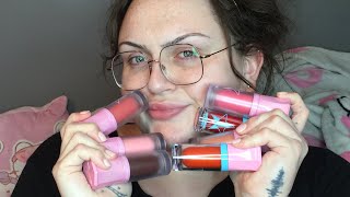 Cheek Swatching EVERY NEW Jeffree Star Cosmetics Magic Candy Liquid Blush [upl. by Rebel]