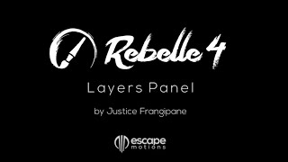 Rebelle 4 Tutorials Layers and Layer Groups [upl. by Adli553]