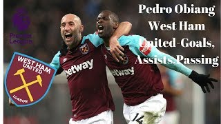 Pedro ObiangWest Ham UnitedGoals●Assists●PassingftSpurs Screamer🔥 [upl. by Euphemia]