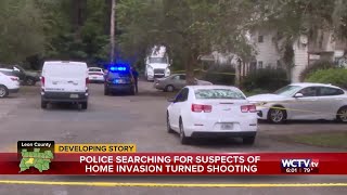 Tallahassee Police searching for ‘armed and dangerous’ suspects after home invasion escalates int [upl. by Hsima]