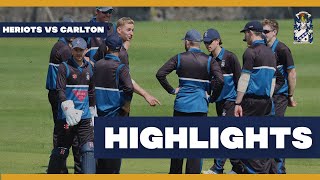 HIGHLIGHTS  Heriot’s vs Carlton [upl. by Riaj]