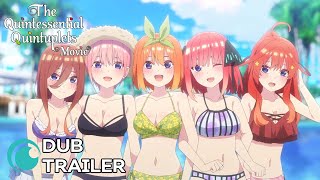 The Quintessential Quintuplets Movie  DUB TRAILER [upl. by Ylahtan]