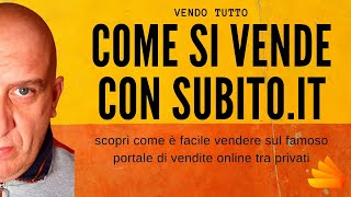 Come vendere su SUBITOit [upl. by Kellyn]