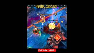 Galio ARAM  League of Legends leagueoflegends games gameplay lol aram galio gaming [upl. by Mcnelly277]