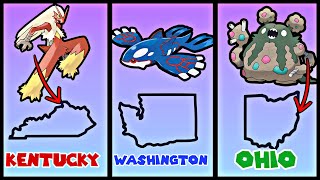 What If Each State Had Its Own Pokemon [upl. by Ayik]