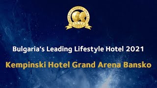 Kempinski Hotel Grand Arena Bansko [upl. by Nickerson751]