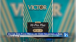 Victor Dog Food recalled over salmonella risk [upl. by Tnafni]