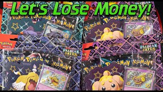 Profit or Loss More Pokemon Paldean Fates Booster Packs [upl. by Nollek]