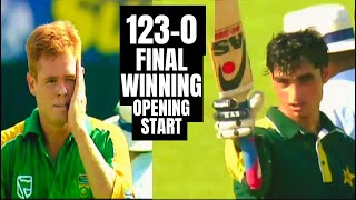 Shahid Afridi and Imran Nazirs Brutal Batting in Final  Pakistan vs South Africa [upl. by Ellenaej]