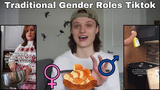 Traditional Gender Roles Tiktok Makes Me Roll Off A Steep Cliff [upl. by Aibat]