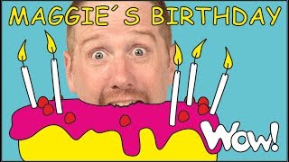 Maggies Birthday Story for Kids NEW from Steve and Maggie  Stories for Kids by Wow English TV [upl. by Soren806]