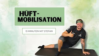 Hüftmobilisation  15 Minuten mit Stefan [upl. by Eiromem191]