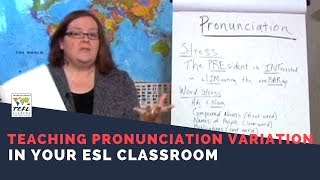 Teaching Pronunciation Skills in the ESL Classroom [upl. by Etteval]