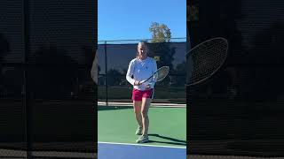 Tennis Forehand Followthrough Finish tennis tennistechnnique [upl. by Elson903]