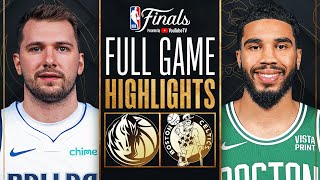 5 MAVERICKS at 1 CELTICS  FULL GAME 5 HIGHLIGHTS  June 17 2024 [upl. by Mazur937]