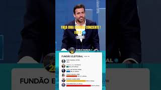 O único que nao usou dinheiro público para campanha eleitoral pablomarçal pablomarcalaovivo [upl. by Nesyaj]