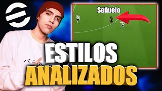 ✅ GUÍA de ESTILOS DE JUEGO en EFOOTBALL 2024 MOVIMIENTOS EXPLICADOS [upl. by Bendick227]