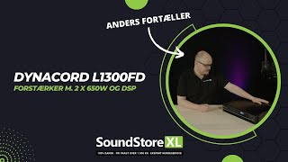 Dynacord L1300FD Forstærker m 2x650W amp DSP [upl. by Codd]