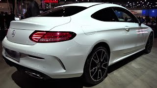 2022 Mercedes CClass Coupe Sport Edition  Interior Exterior Walkaround  Brussels Motor Show [upl. by Elacsap972]