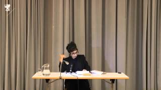 Avital Ronell Walking as a philosophical act 2014 [upl. by Barlow]