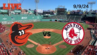 Baltimore Orioles  Boston Red Sox  LIVE PlaybyPlay amp Commentary  9924  Game 145 [upl. by Bergen]