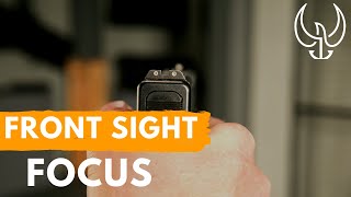 Front Sight Focus  How To Instantly Shoot Like a Navy SEAL [upl. by Hickey]