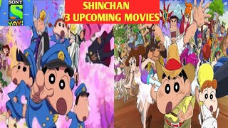 Breaking News 3 More Upcoming Movies Of Shinchan In Sony Yay  Anime TV [upl. by Gerhardine900]