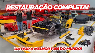 Ferrari foi para o espeto Restauração completa da minha F355 Turbo na Kalu Import se preparem [upl. by Walton]