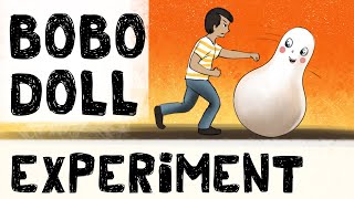 The Bobo Doll Experiment  Albert Bandura on Social Learning [upl. by Anilasor10]