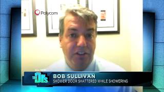 Dangers of Tempered Glass Shower Doors  The Doctors [upl. by Meave]