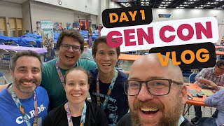 Gen Con 2024 Vlog  Day 1 [upl. by Bathsheba]