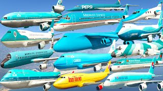 GTA V Best Every Ultra Blue Airplanes Best Extreme Longer Crash and Fail Compilation [upl. by Leiba]