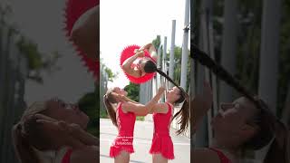 Twist in slowmotion acrobatic circus sportakrobatik gymnasticsgirl [upl. by Leavitt]