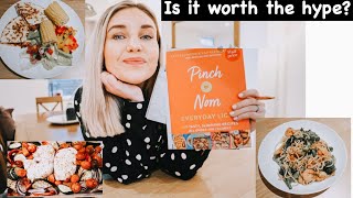 PINCH OF NOM RECIPES  EVERYDAY LIGHT  3 LOW SYN LOW CALORIE MEALS [upl. by Urbannai]