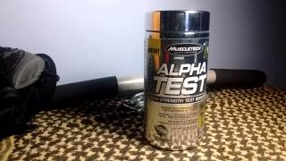 Muscletech PRO SERIES Alpha Test [upl. by Inanak]