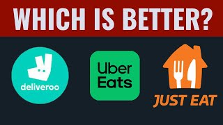 Deliveroo vs Uber eats vs Just eat Which one is better for drivers [upl. by Eelegna]